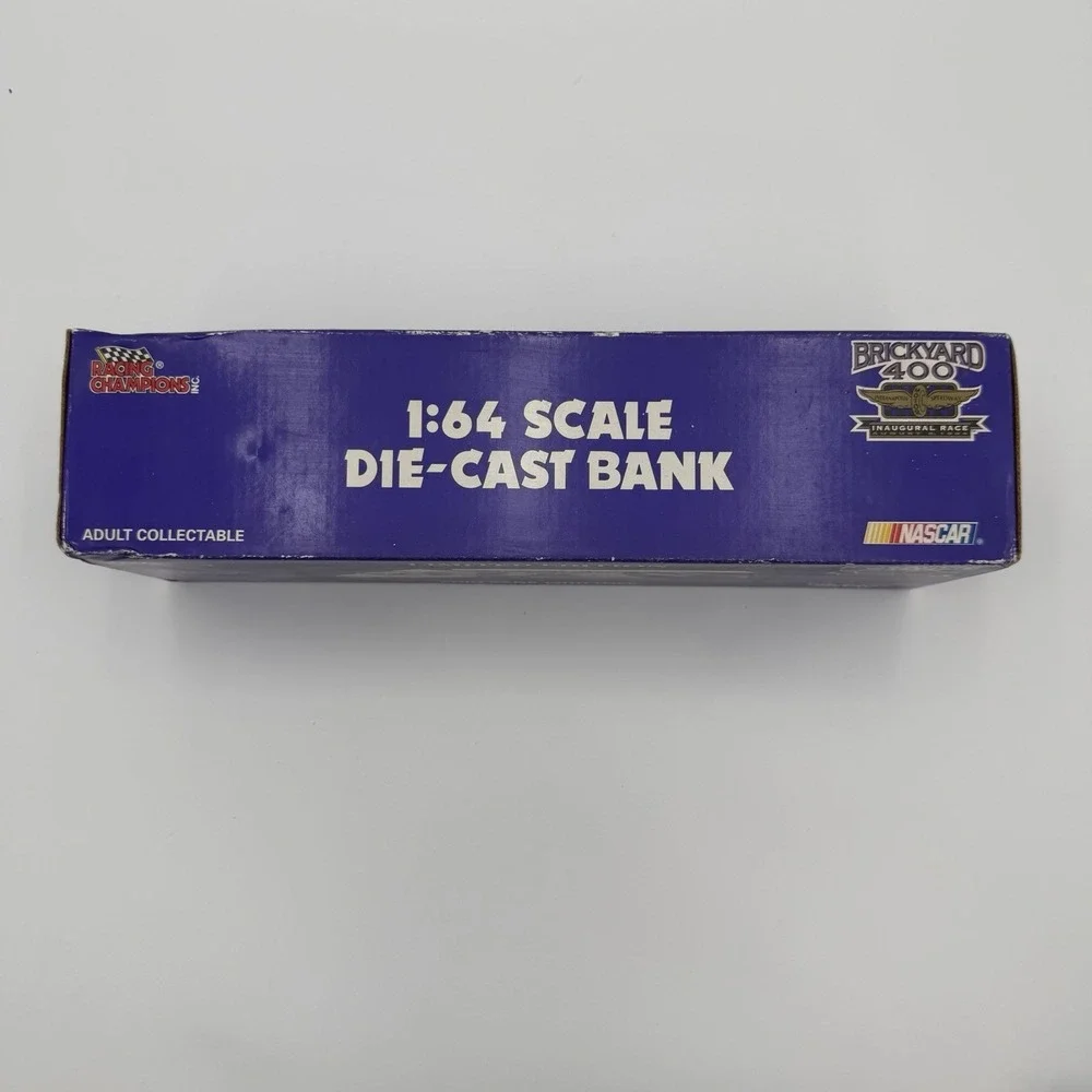 Vintage Racing Champions Brickyard 400 inaugural race 1994 die-cast bank semi